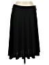 Covington Solid Black Casual Skirt Size L - photo 1