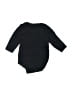 Hb 100% Cotton Black Long Sleeve Onesie Size 0-3 mo - photo 2