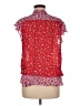 Parker Red Blouse Size M - photo 2