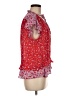 Parker Red Blouse Size M - photo 4