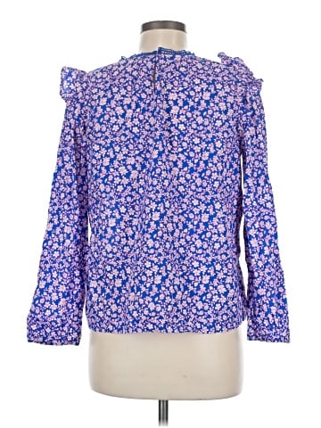 J.Crew Factory Store Long Sleeve Blouse (view 2)