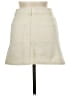 Assorted Brands 100% Cotton Solid Ivory Denim Skirt Size M - photo 2