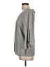 Pleione 100% Rayon Gray Long Sleeve Blouse Size L - photo 5