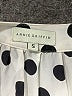 Annie Griffin Polka Dots Ivory 3/4 Sleeve Blouse Size S - photo 7