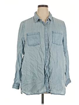 Forever 21 Plus Long Sleeve Button Down Shirt