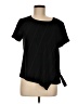 Vince Camuto Black Short Sleeve Top Size M - photo 1