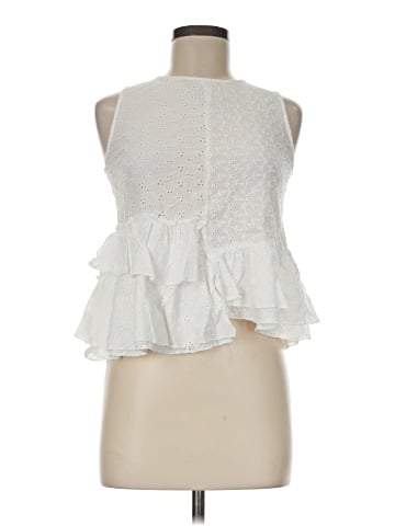 Zara Basic Sleeveless Blouse (view 1)