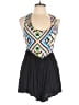 Rip Curl 100% Viscose Graphic Black Romper Size L - photo 1