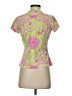 J. McLaughlin Green Short Sleeve Top Size S - photo 2