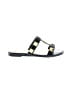 Journee Collection Black Sandals Size 5 1/2 - photo 1