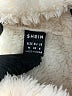 Shein 100% Polyester Ivory Faux Fur Jacket Size 6 - photo 6