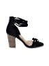 Lucky Brand 100% Leather Black Sandals Size 10 - photo 1