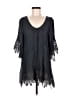 L Space 100% Rayon Black Casual Dress Size M - photo 1