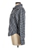 Gap 100% Cotton Houndstooth Blue Long Sleeve Button-Down Shirt Size M - photo 5