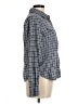 Gap 100% Cotton Houndstooth Blue Long Sleeve Button-Down Shirt Size M - photo 4
