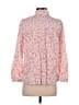 J.Crew Pink 3/4 Sleeve Blouse Size S - photo 2