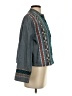 Chico's 100% Cotton Print Teal Jacket Size Sm (0) - photo 4