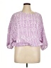 Unbranded 100% Polyester Purple 3/4 Sleeve Blouse Size 1X - photo 1