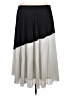 Express Outlet 100% Polyester Color Block Black Casual Skirt Size XL - photo 2