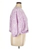 Unbranded 100% Polyester Purple 3/4 Sleeve Blouse Size 1X - photo 4