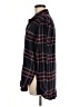 Athleta Plaid Black Long Sleeve Button-Down Shirt Size M - photo 5