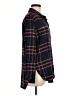 Athleta Plaid Black Long Sleeve Button-Down Shirt Size M - photo 4
