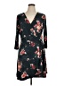 Charming Charlie Floral Black Casual Dress Size XL - photo 1