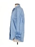 J.Crew Collection 100% Cotton Blue Long Sleeve Blouse Size L (estimated) - photo 5