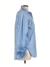 J.Crew Collection 100% Cotton Blue Long Sleeve Blouse Size L (estimated) - photo 4