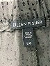 Eileen Fisher 100% Silk Tweed Gray Silk Pants Size L - photo 7