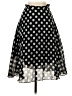 Assorted Brands Polka Dots Black Casual Skirt Size S - photo 1