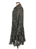 Zara 100% Polyester Animal Print Black Casual Dress Size L - photo 5