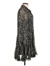 Zara 100% Polyester Animal Print Black Casual Dress Size L - photo 4