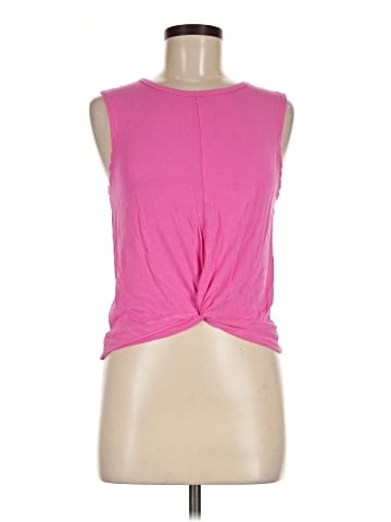 Aqua Sleeveless T-Shirt (view 1)