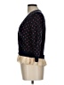 Maison Jules 100% Cotton Polka Dots Black Cardigan Size L - photo 5