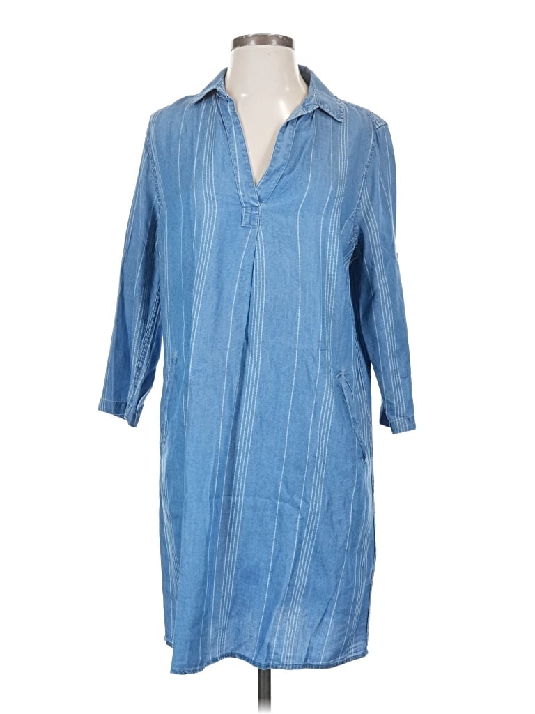 Pre-owned Market & Spruce Casual Dress In Blue
