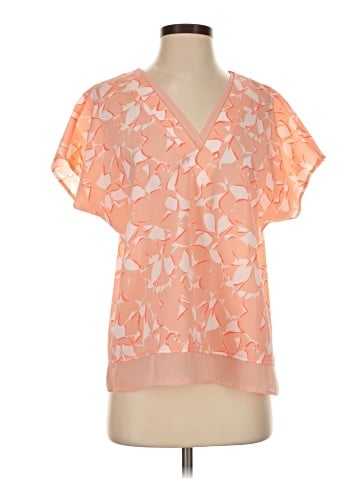 DKNY Short Sleeve Blouse (view 1)