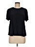 Cinq à Sept 100% Polyester Black Short Sleeve Top Size M - photo 1