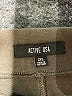 Active USA Solid Black Active Pants Size 2X - photo 4