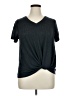 Bobeau Gray Short Sleeve Top Size XL - photo 1