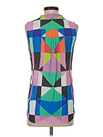 Mara Hoffman Sleeveless Button-Down Shirt (view 2)