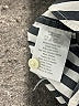 Everlane 100% Cotton Stripes Ivory 3/4 Sleeve Blouse Size 2 - photo 8