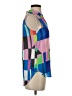 Mara Hoffman Color Block Purple Sleeveless Button-Down Shirt Size XS - photo 4