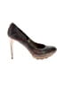 Assorted Brands Tie-dye Brown Pink Heels Size 8 - photo 1