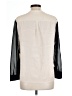 Sandro 100% Polyester Color Block Ivory 3/4 Sleeve T-Shirt Size Lg (3) - photo 2