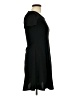 Olivia Rae Solid Black Casual Dress Size L - photo 4