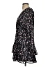 Aqua 100% Polyester Floral Black Cocktail Dress Size XS - photo 5