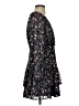 Aqua 100% Polyester Floral Black Cocktail Dress Size XS - photo 4