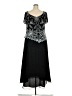 Jkara 100% Polyester Black Cocktail Dress Size 20 - photo 2