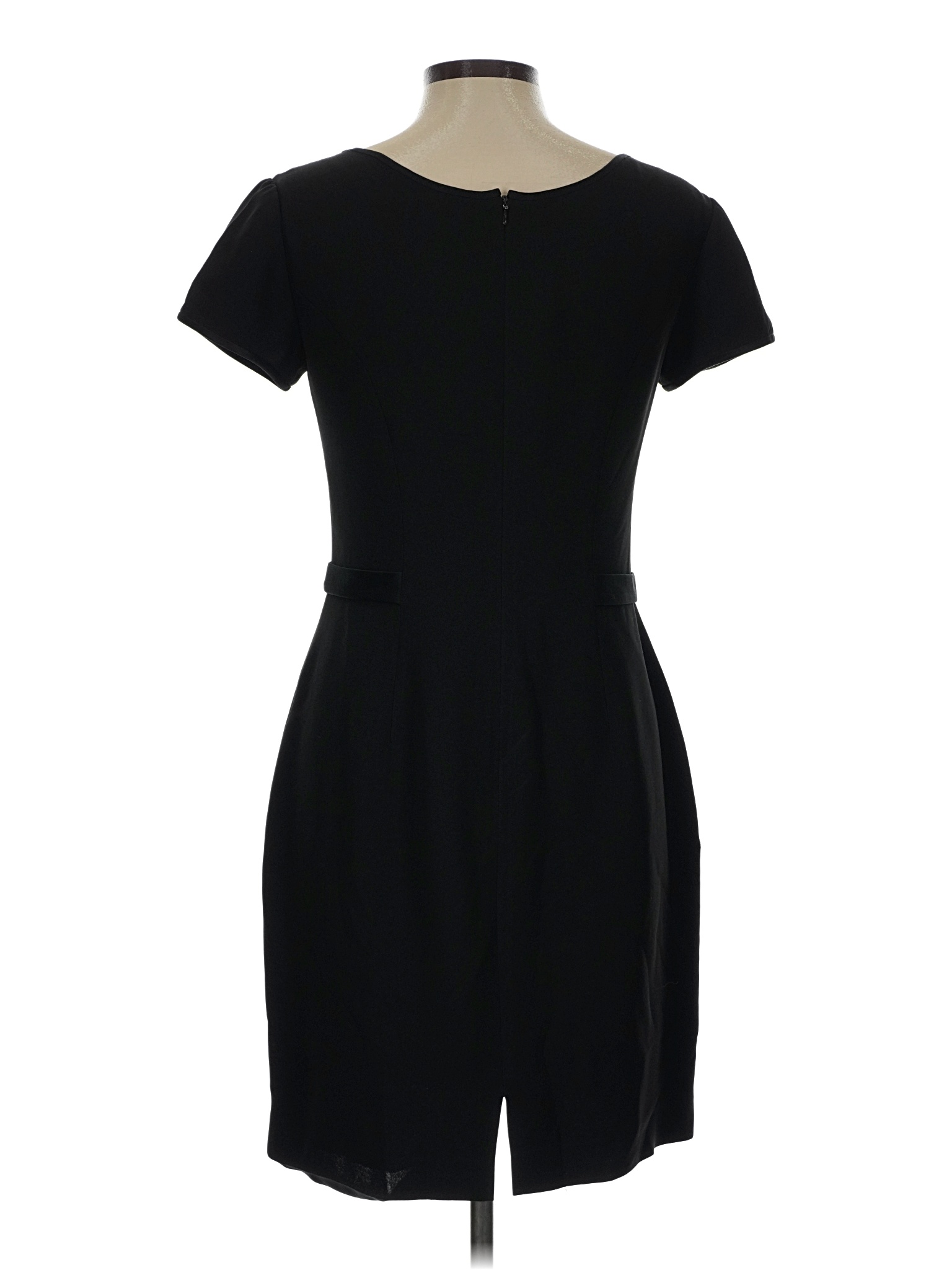 andrea polizzi for rex lester black dress VTG Andrea Polizzi Rex Lester Black Fitted Hourglass Cocktail Dress V-neck  NWT 8